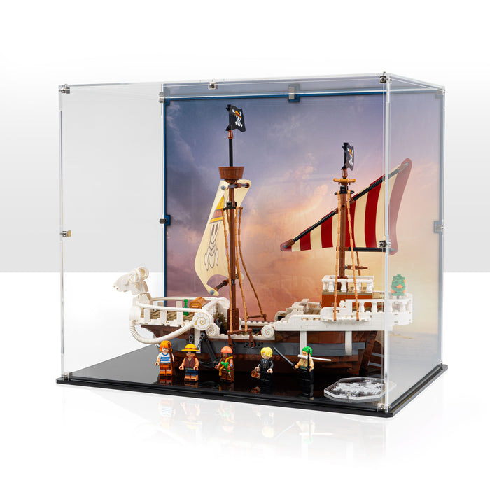 Display Case for LEGO® One Piece: The Going Merry Pirate Ship (75639)