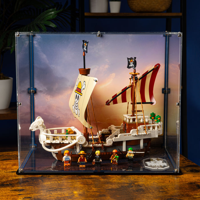 Display Case for LEGO® One Piece: The Going Merry Pirate Ship (75639)