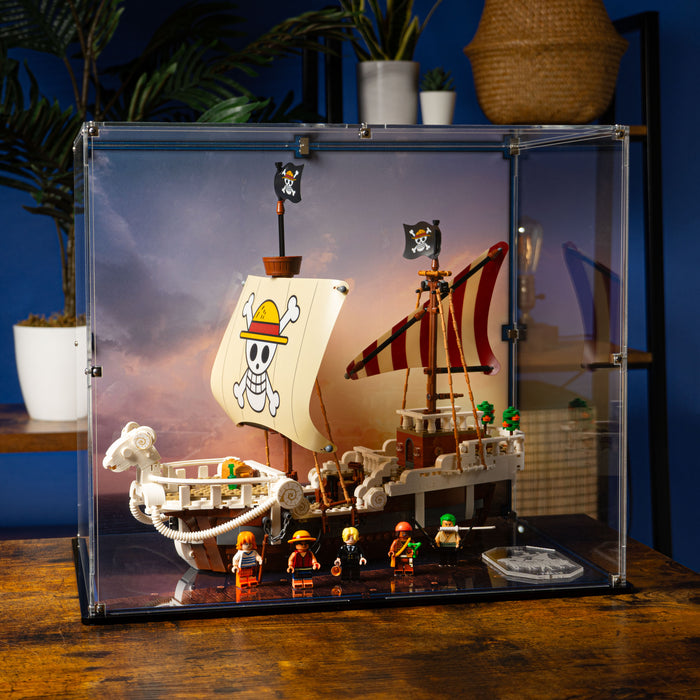 Display Case for LEGO® One Piece: The Going Merry Pirate Ship (75639)
