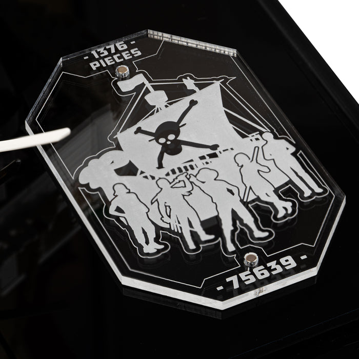 Display Case for LEGO® One Piece: The Going Merry Pirate Ship (75639)