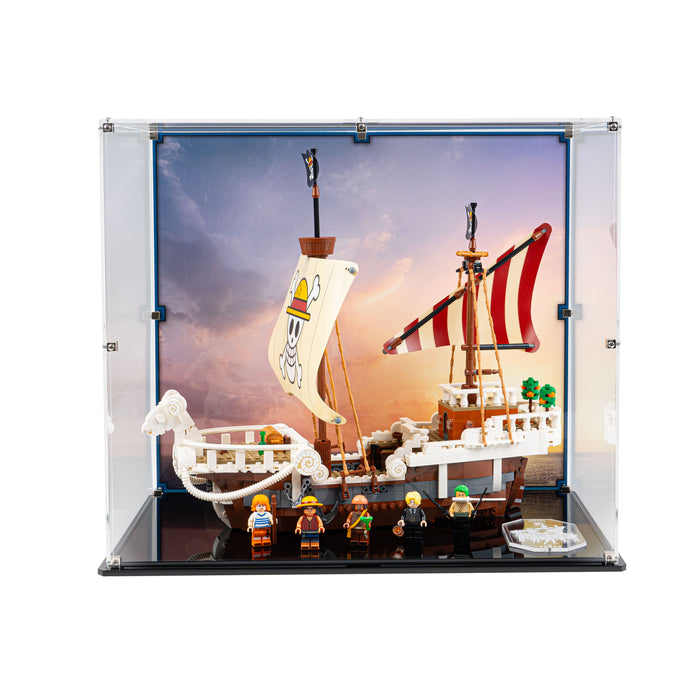 Display Case for LEGO® One Piece: The Going Merry Pirate Ship (75639)