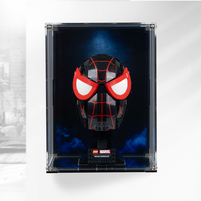 Wall Mounted Display Case for LEGO® Marvel: Miles Morales’ Mask (76329)