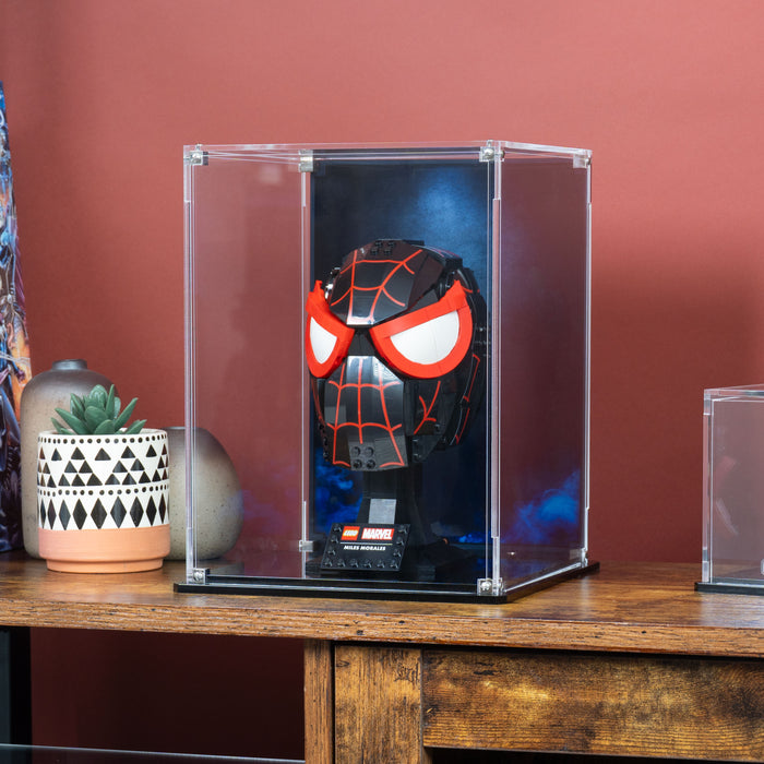 Display Case for LEGO® Marvel: Miles Morales’ Mask (76329)