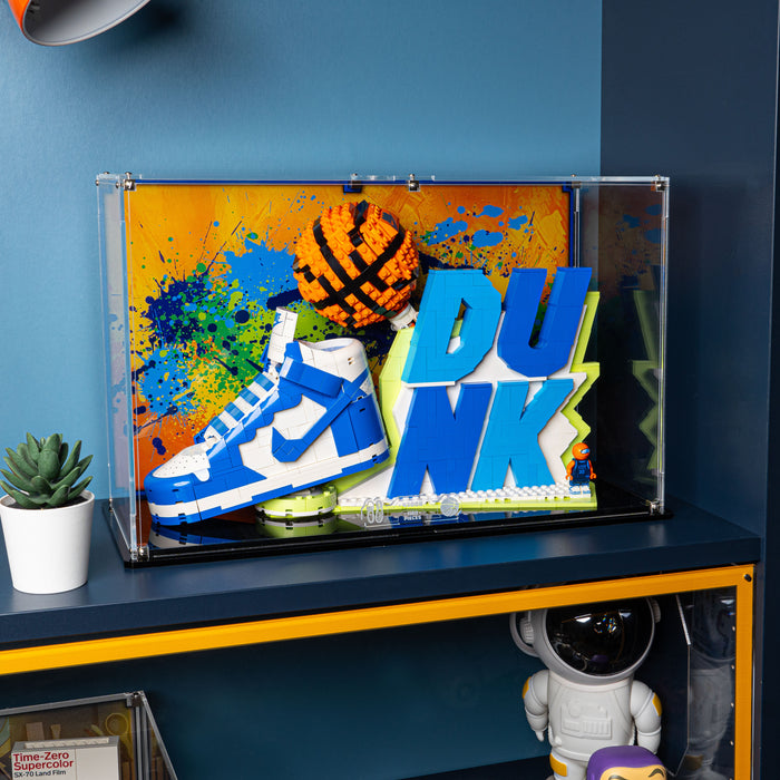 Display Case for LEGO® Nike Dunk x LEGO® Set (43008)