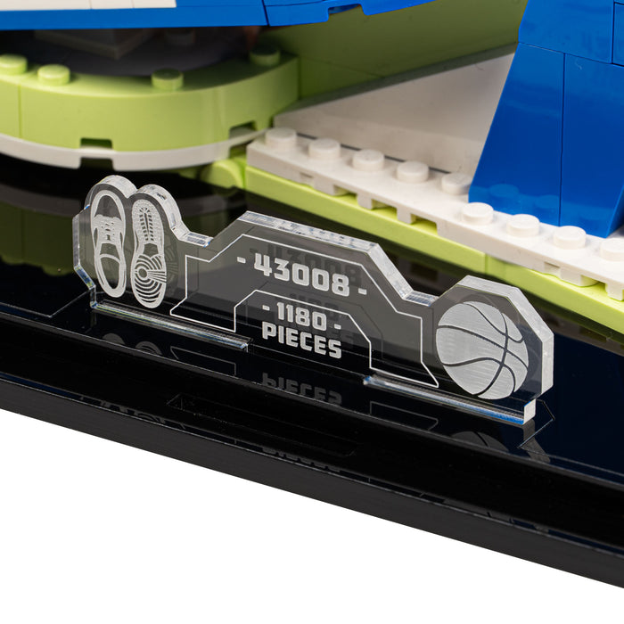 Display Case for LEGO® Nike Dunk x LEGO® Set (43008)