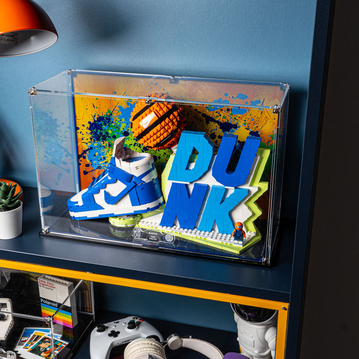 Display Case for LEGO® Nike Dunk x LEGO® Set (43008)
