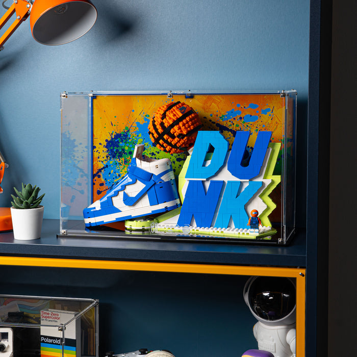 Display Case for LEGO® Nike Dunk x LEGO® Set (43008)