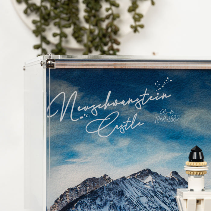 Display Case for LEGO® Architecture: Neuschwanstein Castle (21063)