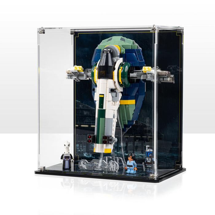 Display Case for LEGO® Star Wars: Jango Fett's Starship (75433)