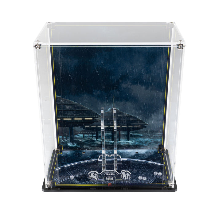 Display Case for LEGO® Star Wars: Jango Fett's Starship (75433)