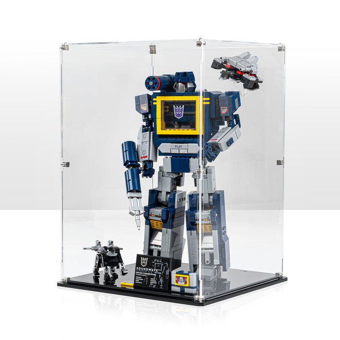 Display Case for LEGO® Icons: Transformers: Soundwave (10358)