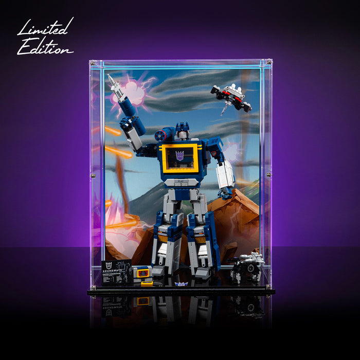 Limited Edition Display Case for LEGO® Icons: Transformers: Soundwave (10358)
