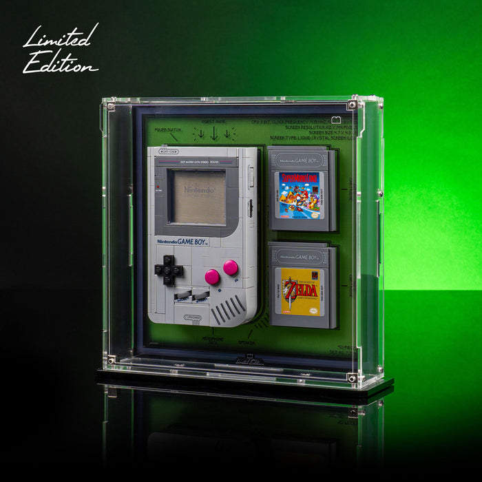 Limited Edition Display Case for LEGO® Super Mario Game Boy™ (72046)