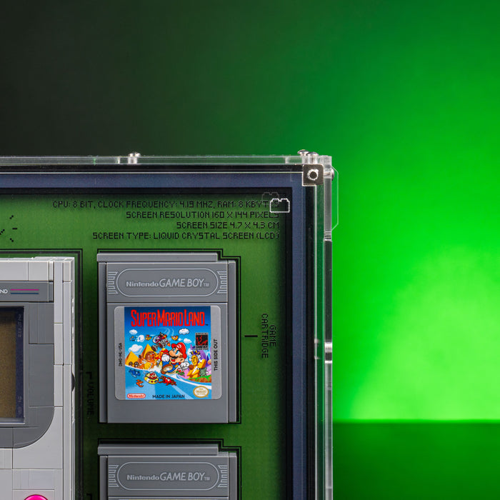 Limited Edition Display Case for LEGO® Super Mario Game Boy™ (72046)