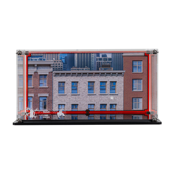 Display Case for LEGO® Marvel™: Spider-Man vs. Doc Ock Subway Train Scene (76321)
