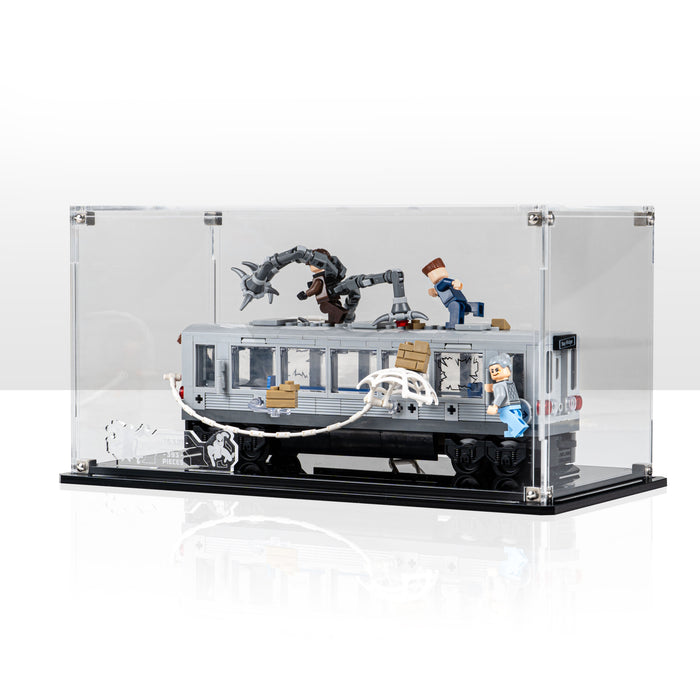 Display Case for LEGO® Marvel™: Spider-Man vs. Doc Ock Subway Train Scene (76321)