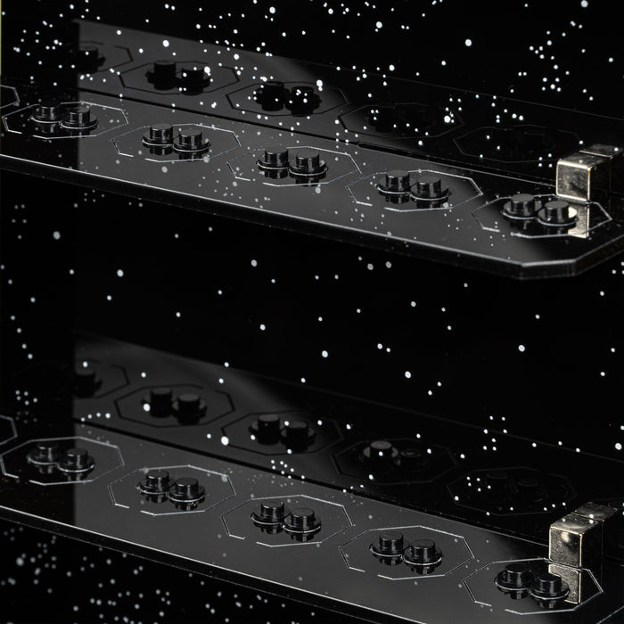 Wall Mounted Display Case for LEGO® Star Wars: Brick-Built Star Wars Logo & 124 Minifigures (75407)