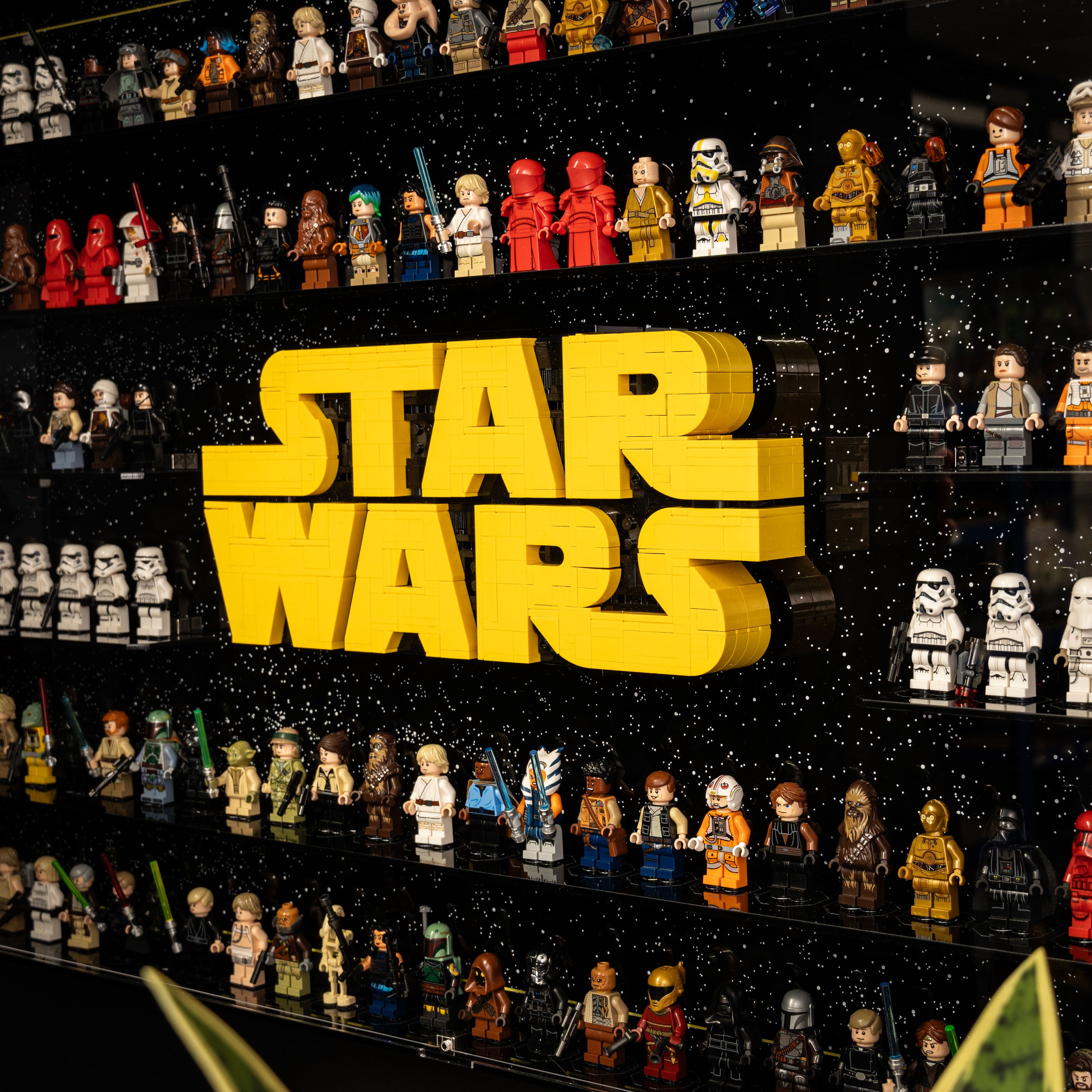 Display Case for LEGO Star Wars Brick-Built Star Wars Logo & 124 ...
