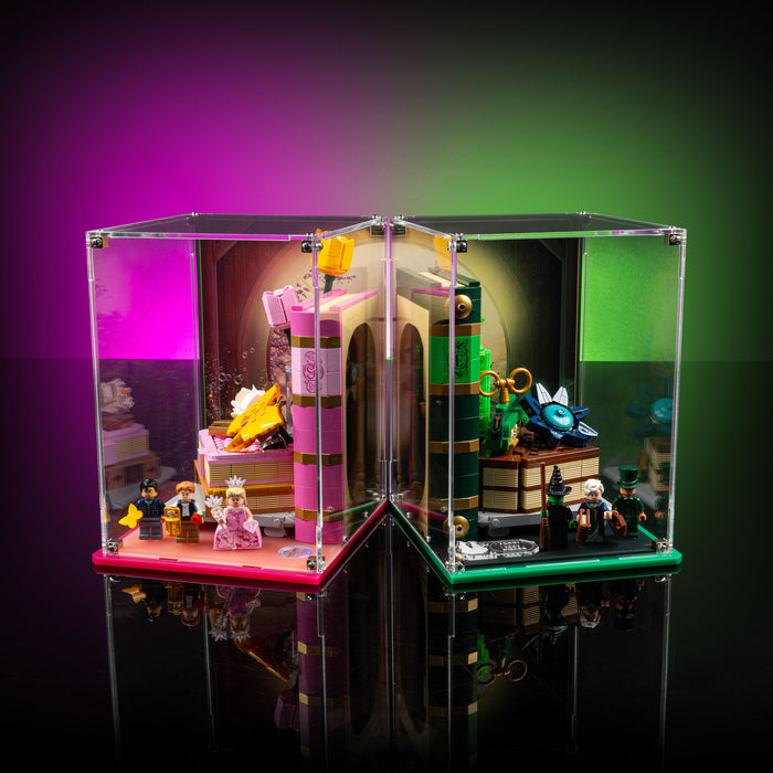 Limited Edition Display Case for LEGO® Wicked: Glinda and Elphaba Bookends (75691)