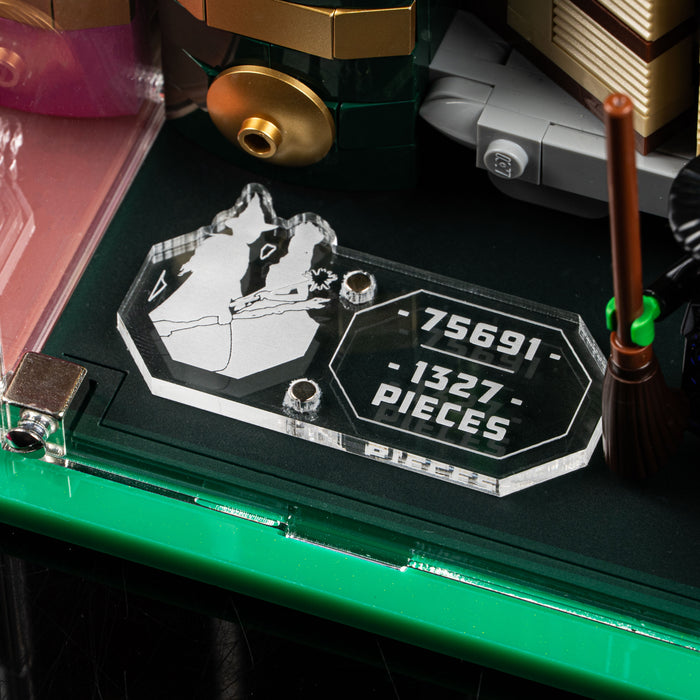 Limited Edition Display Case for LEGO® Wicked: Glinda and Elphaba Bookends (75691)