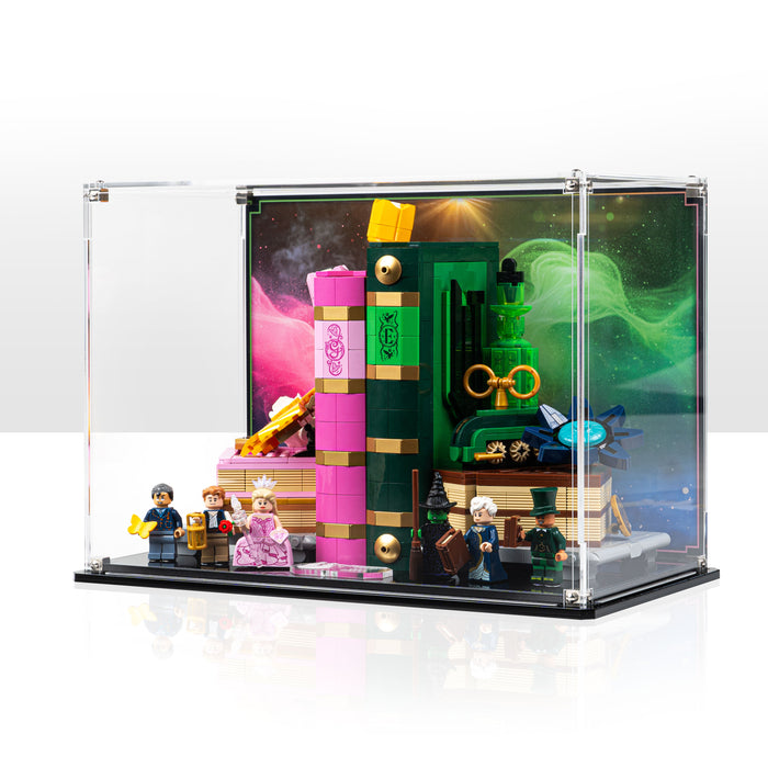 Display Case for LEGO® Wicked: Glinda and Elphaba Bookends (75691)