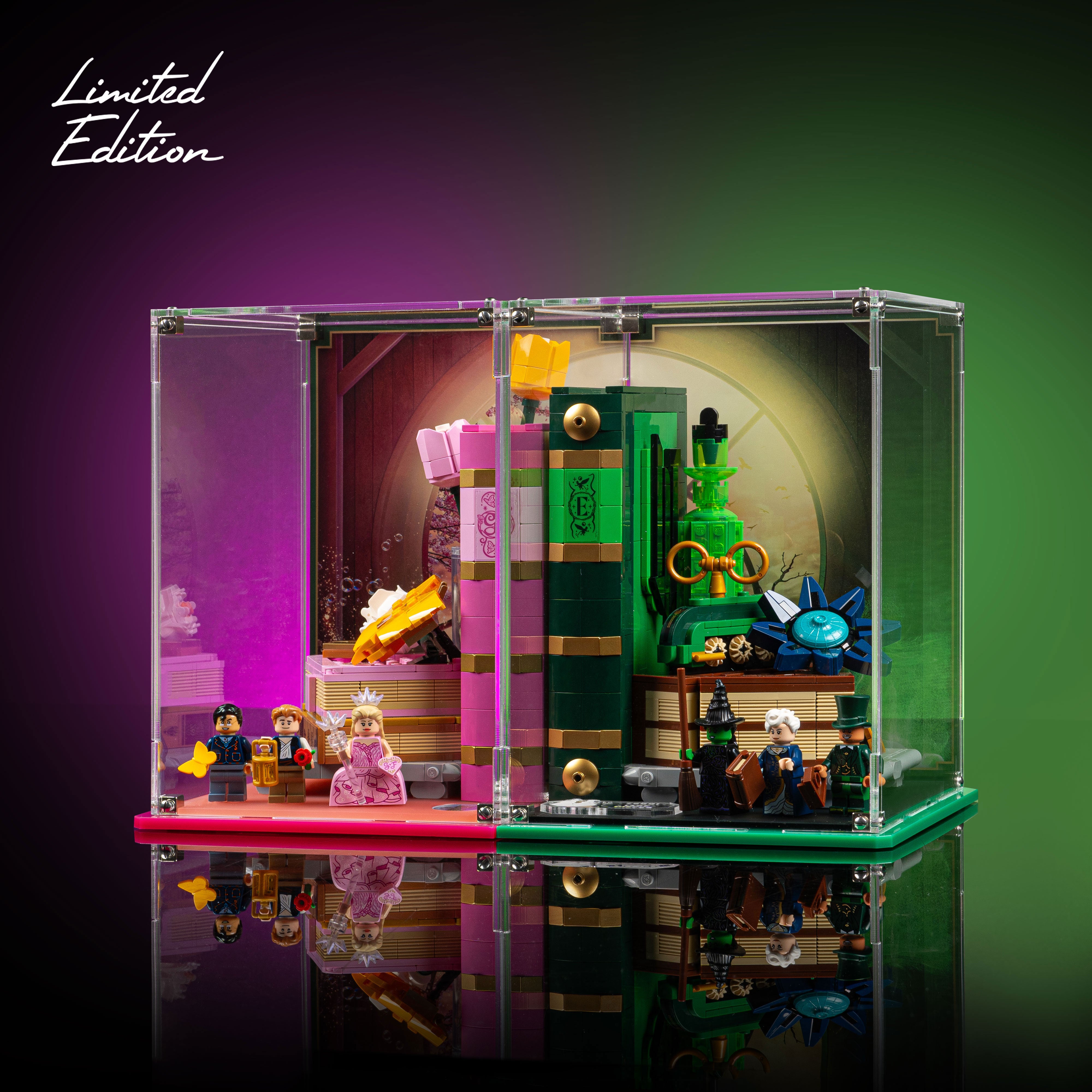 Limited Edition Display Case for LEGO® Wicked: Glinda and Elphaba