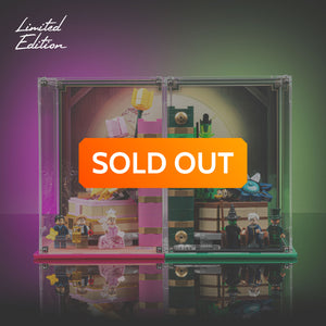 Limited Edition Display Case for LEGO® Wicked: Glinda and Elphaba Bookends (75691)