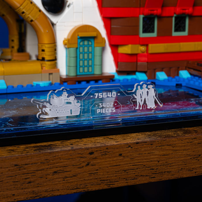 Display Case for LEGO® One Piece: The Baratie Floating Restaurant (75640)