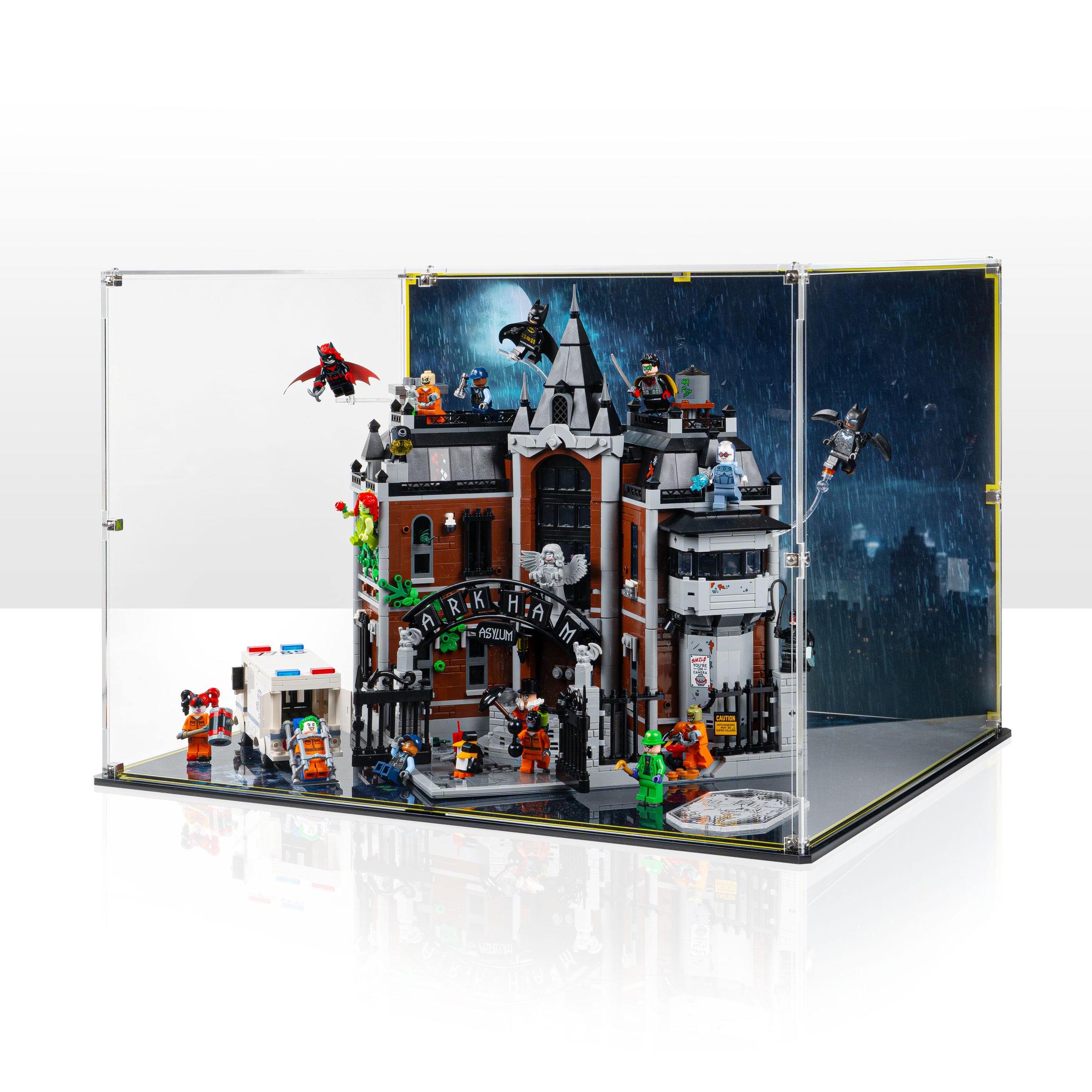 Display Case for LEGO DC Batman Arkham Asylum 76300