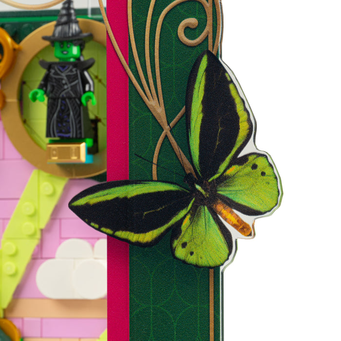 Wall Mounted Display Case for LEGO® Wicked: Emerald City Wall Art (75685)