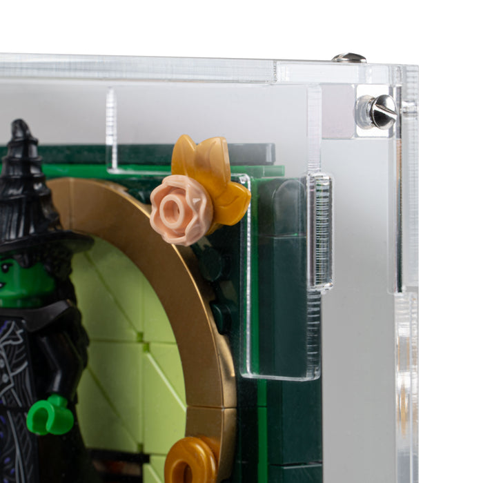 Wall Mounted Display Case for LEGO® Wicked: Emerald City Wall Art (75685)