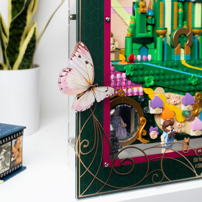 Wall Mounted Display Case for LEGO® Wicked: Emerald City Wall Art (75685)