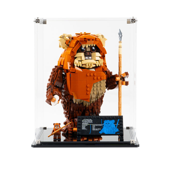Display Case for LEGO® Star Wars: Wicket the Ewok (75430)