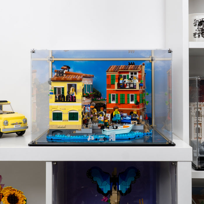 Display Case for LEGO® Ideas: Italian Riviera (21359)