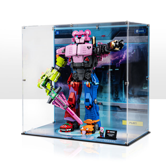 Display Case for LEGO® Fortnite: Mecha Team Leader (77078)