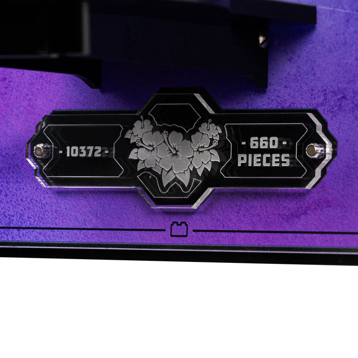 Wall Mounted Display Stand for LEGO® Botanicals Hibiscus (10372)