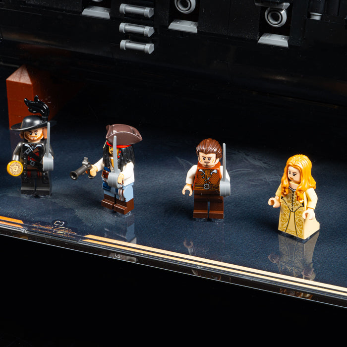Limited Edition Display Case for LEGO® Icons: Captain Jack Sparrow's Pirate Ship (10365)