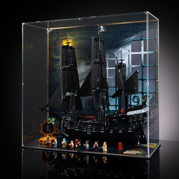 Limited Edition Display Case for LEGO® Icons: Captain Jack Sparrow's Pirate Ship (10365)