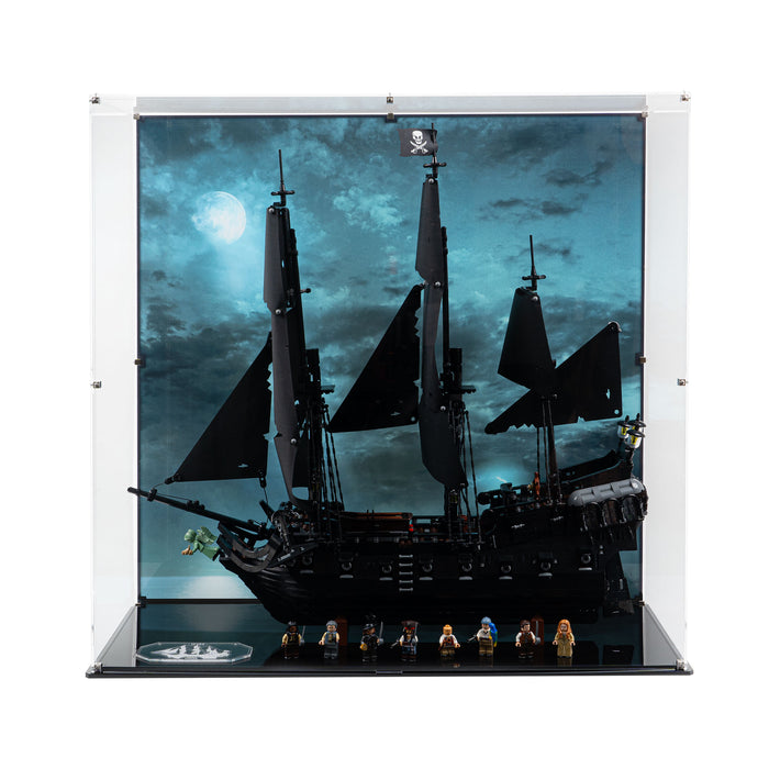 Display Case for LEGO® Icons: Captain Jack Sparrow's Pirate Ship (10365)