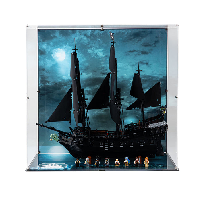 Display Case for LEGO® Icons: Captain Jack Sparrow's Pirate Ship (10365)
