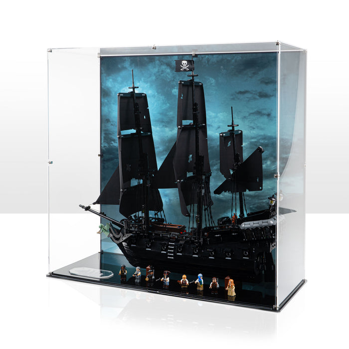 Display Case for LEGO® Icons: Captain Jack Sparrow's Pirate Ship (10365)