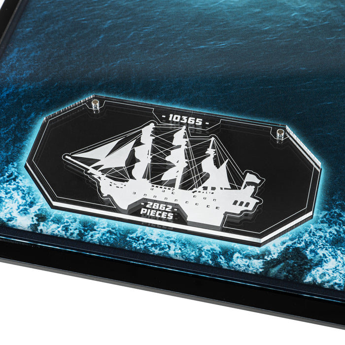 Display Case for LEGO® Icons: Captain Jack Sparrow's Pirate Ship (10365)