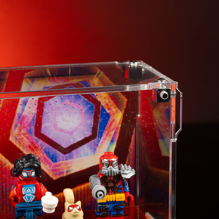 Limited Edition Display Case for LEGO® Spider-Man: Across the Spider-Verse Minifigures (71050)