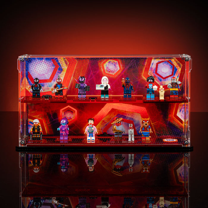 Limited Edition Display Case for LEGO® Spider-Man: Across the Spider-Verse Minifigures (71050)