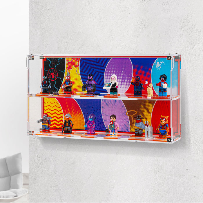 Display Case for LEGO® Spider-Man: Across the Spider-Verse Minifigures (71050)