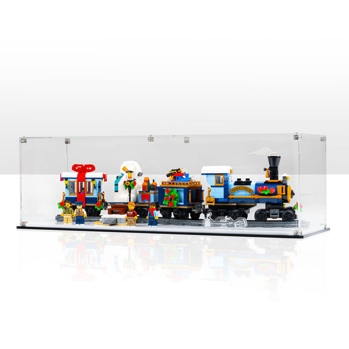 Display Case for LEGO® Icons Holiday Express Train (10361)