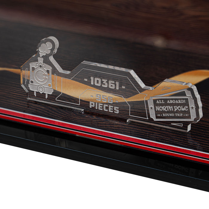 Display Case for LEGO® Icons Holiday Express Train (10361)