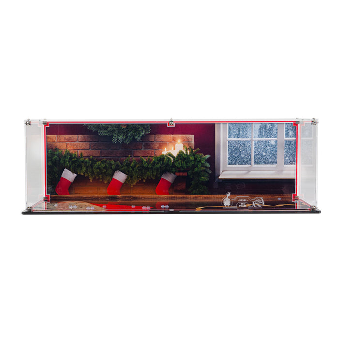 Display Case for LEGO® Icons Holiday Express Train (10361)