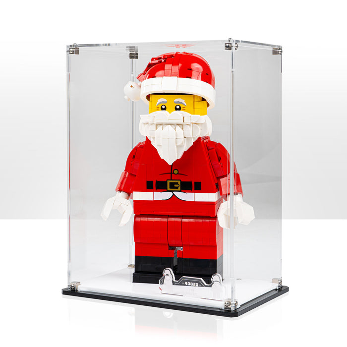 Display Case for LEGO® Up-Scaled Santa Minifigure (40820)