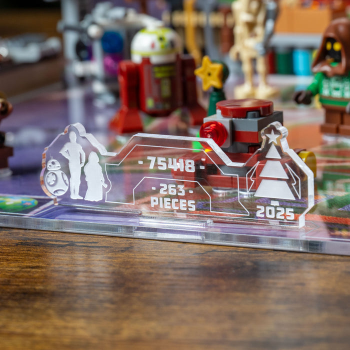 Display Base for LEGO® Star Wars™ Advent Calendar 2025 (75418)